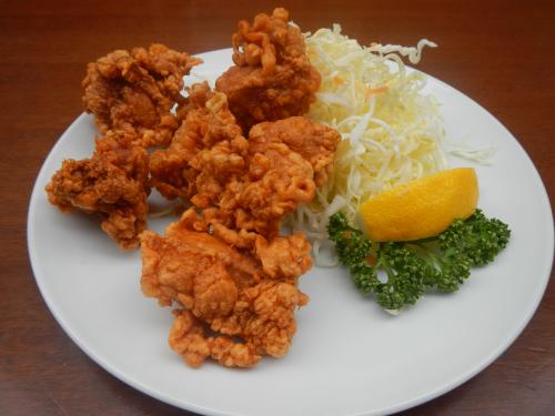 炸鶏塊 (若鶏の唐揚げ)