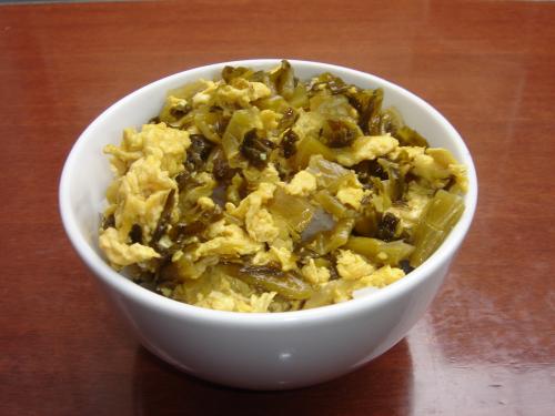 高菜と卵の炒めご飯